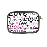 Love pattern - magenta Coin Purse Back