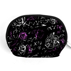 Abstract Mind - Magenta Accessory Pouches (medium)  by Valentinaart