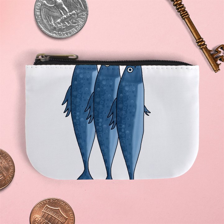 Mackerel Mini Coin Purses