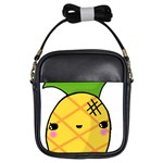 Kawaii Pineapple Girls Sling Bags Front