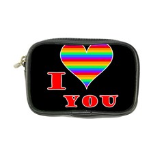 I Love You Coin Purse by Valentinaart