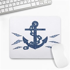 Anchor Pencil Drawing Art Large Mousepads by picsaspassion