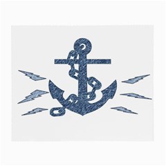 Anchor Pencil Drawing Art Small Glasses Cloth by picsaspassion