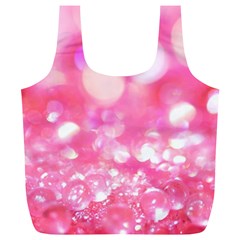 Pink Diamond Full Print Recycle Bags (l)  by Brittlevirginclothing