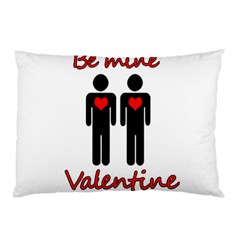 Be Mine Valentine Pillow Case by Valentinaart