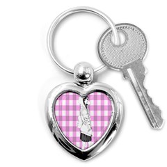 Cute Anime Girl Key Chains (heart)  by Brittlevirginclothing