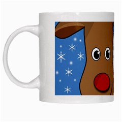 Christmas Selfie White Mugs by Valentinaart