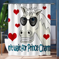 Don t Wait For Prince Sharming Shower Curtain 60  X 72  (medium)  by Valentinaart