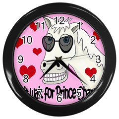 Don t Wait For Prince Charming Wall Clocks (black) by Valentinaart