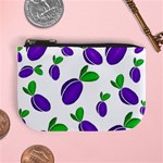 Decorative plums pattern Mini Coin Purses Front