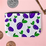 Decorative plums pattern Mini Coin Purses Back