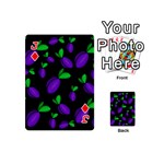 Plums pattern Playing Cards 54 (Mini)  Front - DiamondJ