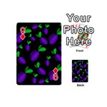 Plums pattern Playing Cards 54 (Mini)  Front - DiamondQ