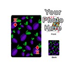 Plums pattern Playing Cards 54 (Mini)  Front - DiamondK