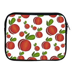 Peaches Pattern Apple Ipad 2/3/4 Zipper Cases by Valentinaart