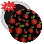 Peaches 3  Magnets (10 pack)  Front