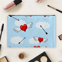 Love Hunting Cosmetic Bag (large)  by Valentinaart