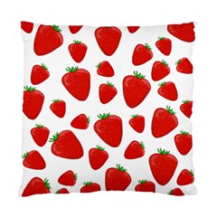 Decorative Strawberries Pattern Standard Cushion Case (two Sides) by Valentinaart