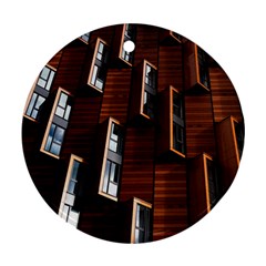 Abstract Architecture Building Business Ornament (round)  by Amaryn4rt