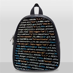 Close Up Code Coding Computer School Bags (small)  by Amaryn4rt