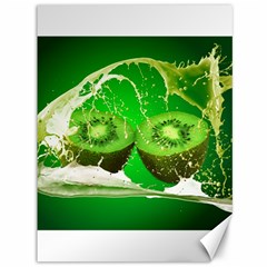 Kiwi Fruit Vitamins Healthy Cut Canvas 36  X 48   by Amaryn4rt