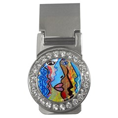 Graffiti Wall Color Artistic Money Clips (cz)  by Amaryn4rt