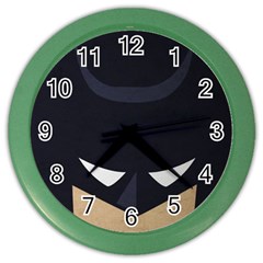 Batman Color Wall Clocks by Brittlevirginclothing