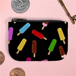 Decorative ice cream pattern Mini Coin Purses Front