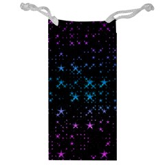 Stars Pattern Seamless Design Jewelry Bag by Amaryn4rt