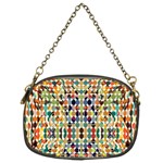 Retro Pattern Abstract Chain Purses (Two Sides)  Back