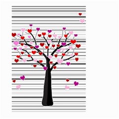 Love Tree Small Garden Flag (two Sides) by Valentinaart