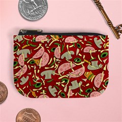 Pizza Pattern Mini Coin Purses by Valentinaart