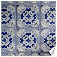 Ceramic Portugal Tiles Wall Canvas 16  X 16   by Amaryn4rt