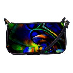 Light Texture Abstract Background Shoulder Clutch Bags by Amaryn4rt