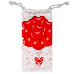 Abstract Background Balloon Jewelry Bag by Nexatart