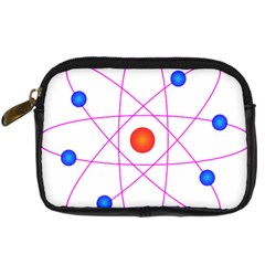 Atom Model Vector Clipart Digital Camera Cases by Nexatart