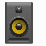 Audio Loadspeaker Activ Large Garden Flag (Two Sides) Back