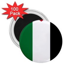 Palestine Flag 2 25  Magnets (100 Pack)  by Nexatart