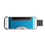 Digital Mp3 Musik Player Portable USB Flash (Two Sides) Front