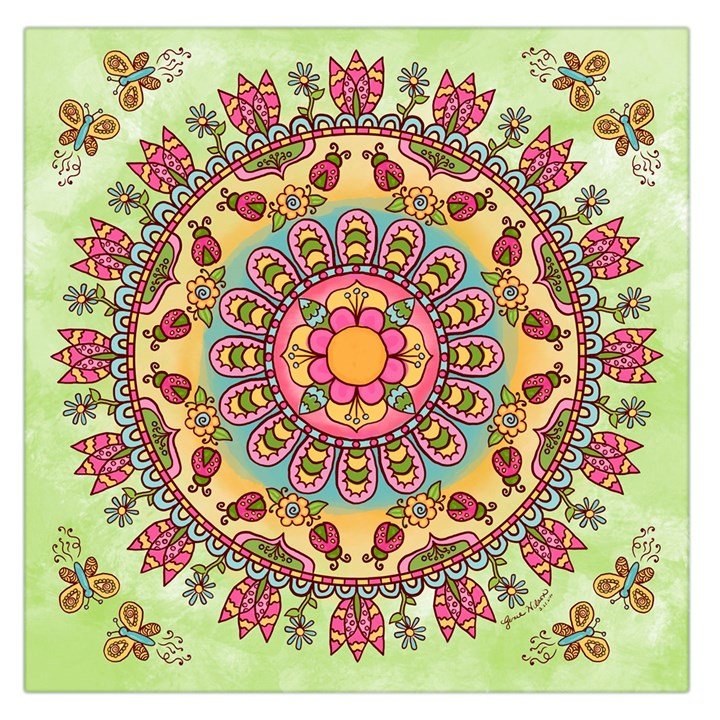 Happy Garden Mandala