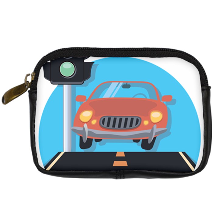 Semaphore Car Road City Traffic Digital Camera Cases