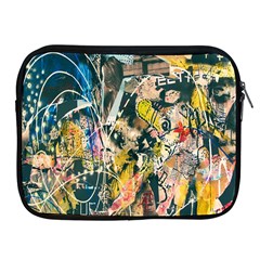 Art Graffiti Abstract Lines Apple Ipad 2/3/4 Zipper Cases by Nexatart