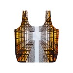 Architecture Facade Buildings Windows Full Print Recycle Bags (S)  Front