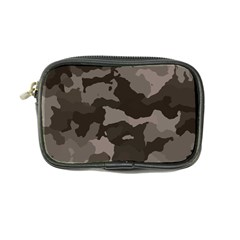 Background For Scrapbooking Or Other Camouflage Patterns Beige And Brown Coin Purse by Nexatart