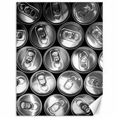 Black And White Doses Cans Fuzzy Drinks Canvas 36  X 48   by Nexatart