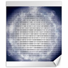 Binary Computer Technology Code Canvas 20  X 24   by Nexatart