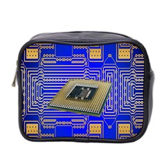 Processor Cpu Board Circuits Mini Toiletries Bag 2-side by Nexatart