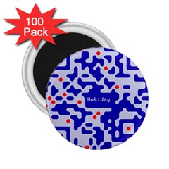 Qr Code Congratulations 2 25  Magnets (100 Pack)  by Nexatart