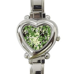 Flectar Heart Italian Charm Watch by Nexatart