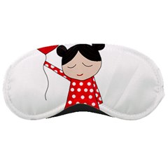 Girl In Love Sleeping Masks by Valentinaart